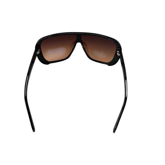 Quay Australia Center Stage Shield Sunglasses Black Chocolate Paprika main image 5